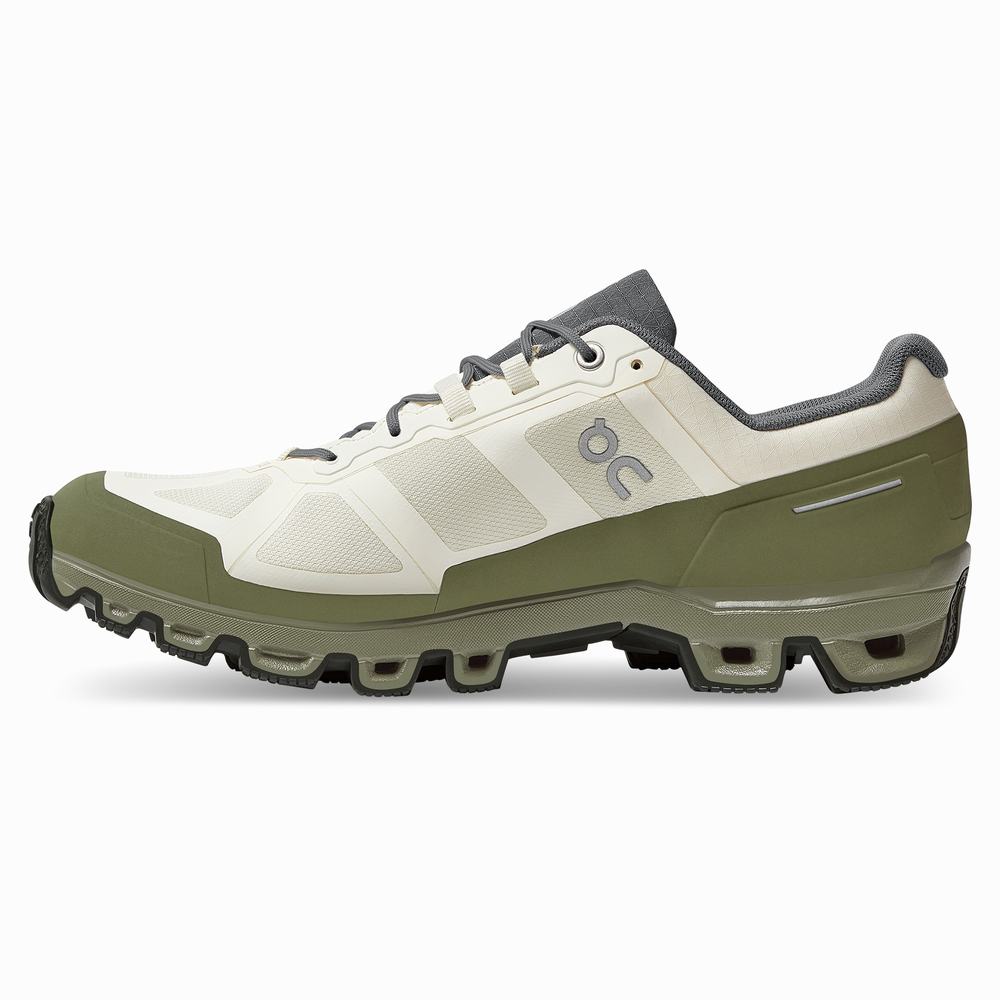 Tenis Para Trail Running On Cloudventure Hombre Blancos | 29CNEIWUX