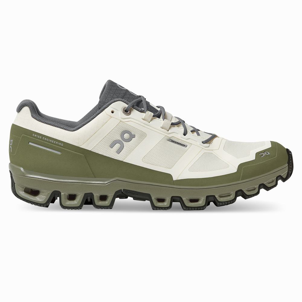 Tenis Para Trail Running On Cloudventure Hombre Blancos | 29CNEIWUX