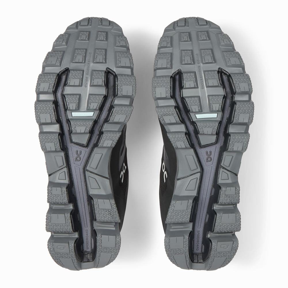 Tenis Para Trail Running On Cloudventure Hombre Negros | 30SHYAGCO