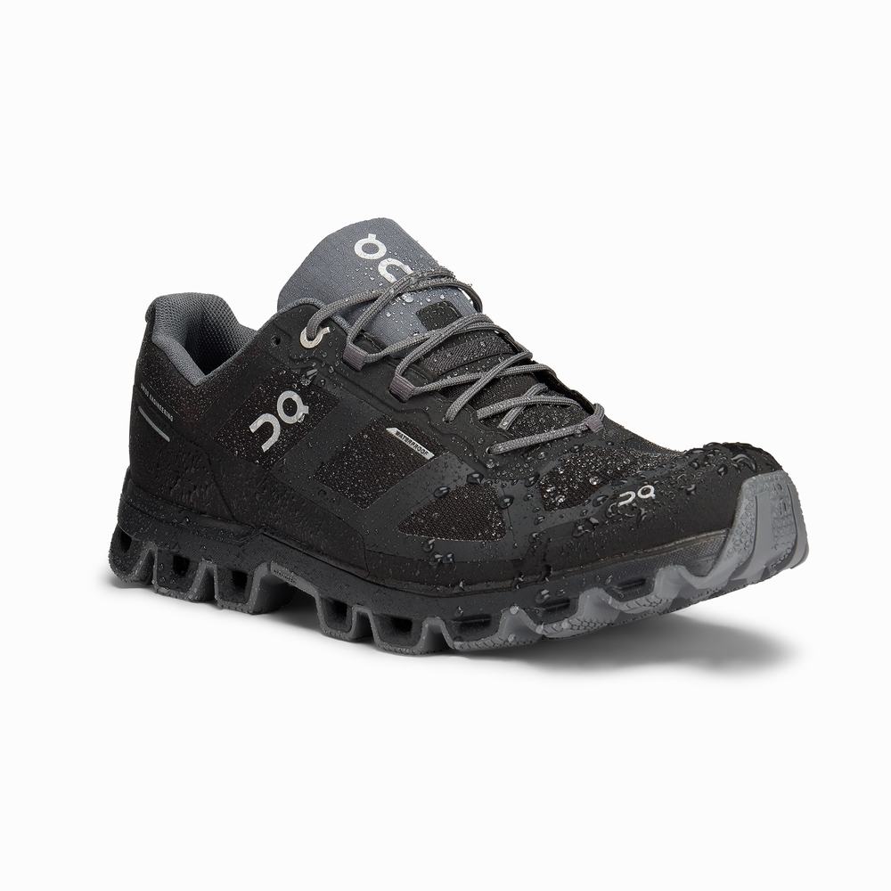 Tenis Para Trail Running On Cloudventure Hombre Negros | 30SHYAGCO