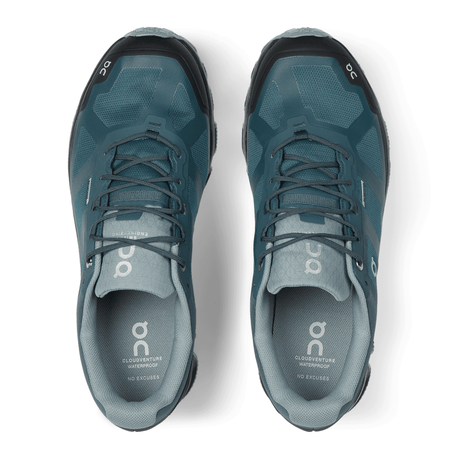 Tenis Para Trail Running On Cloudventure Impermeables 2 Hombre Azules Claro | 45AQBENCV