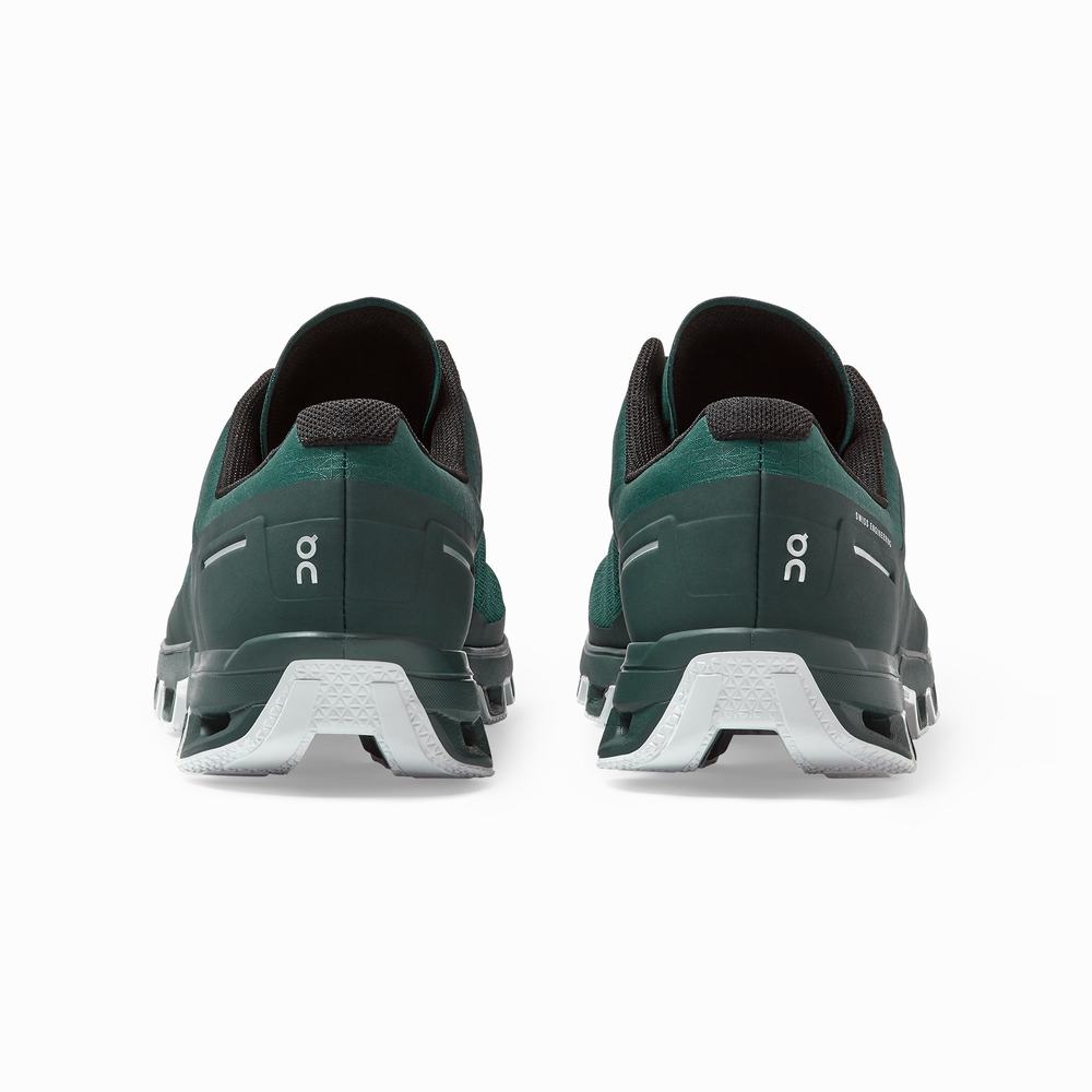 Tenis Para Trail Running On Cloudventure Hombre Verdes Blancos | 47DBGZRAL