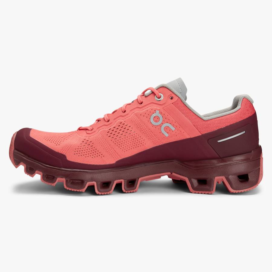 Tenis Para Trail Running On Cloudventure 2 Mujer Rosas | 50XWPYVJZ