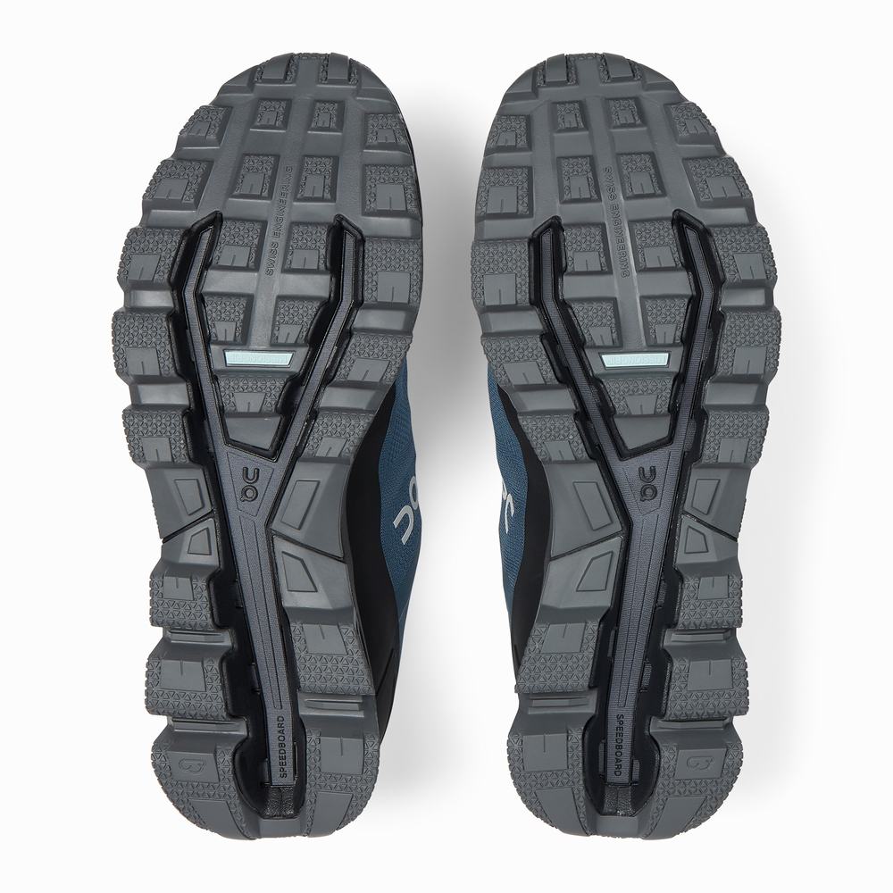 Tenis Para Trail Running On Cloudventure Hombre Grises | 56DLHUXOV