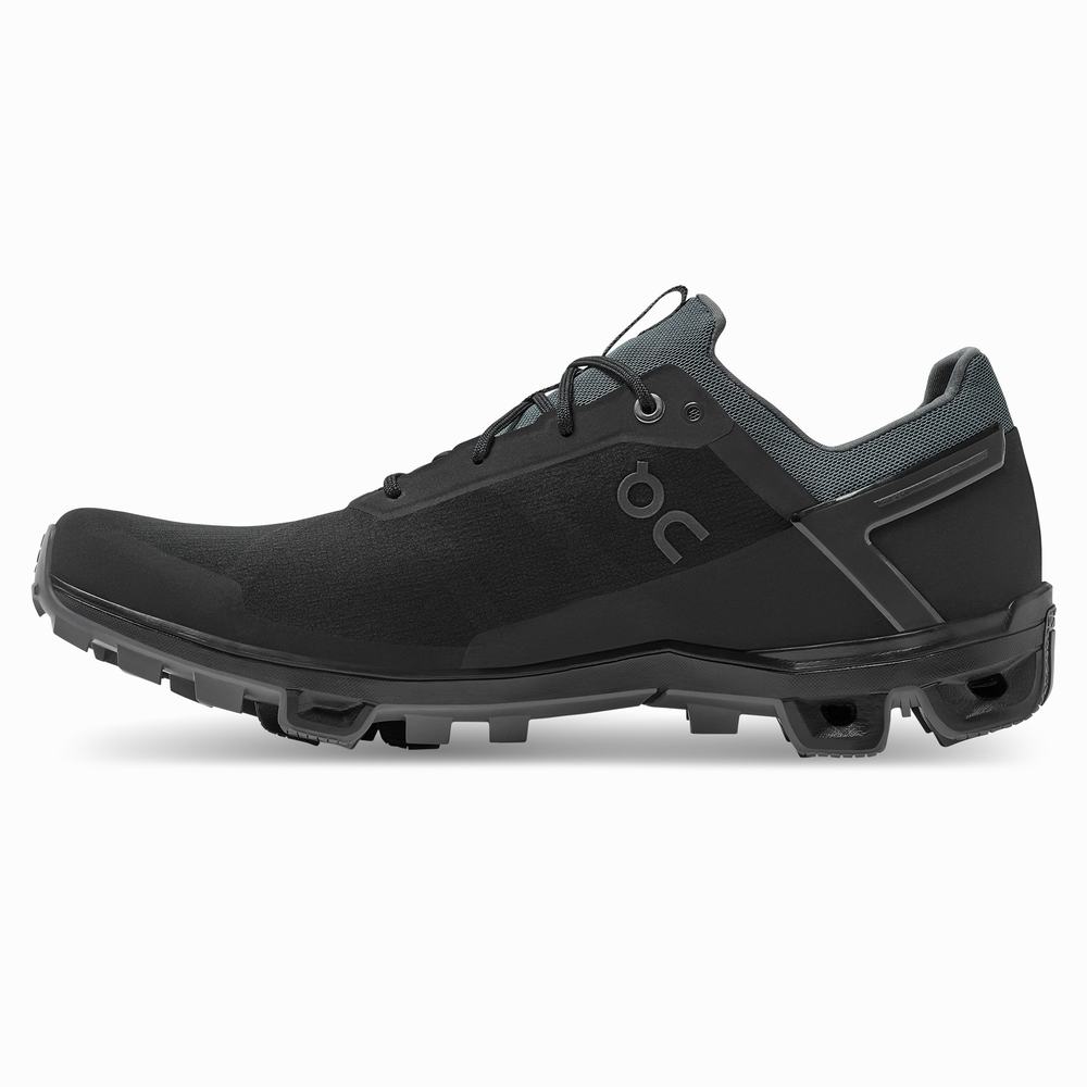 Tenis Para Trail Running On Cloudventure Hombre Negros | 71NCDAKQP