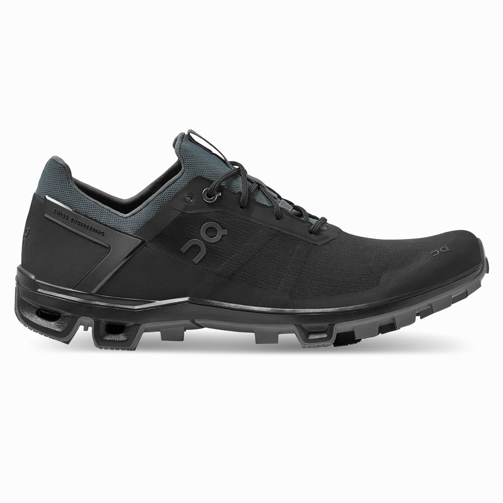 Tenis Para Trail Running On Cloudventure Hombre Negros | 71NCDAKQP