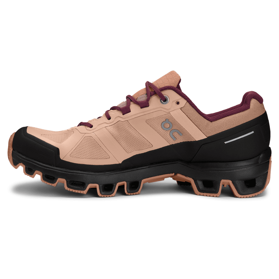 Tenis Para Trail Running On Cloudventure Impermeables 2 Mujer Marrom Rosas | 84EWQXTMV