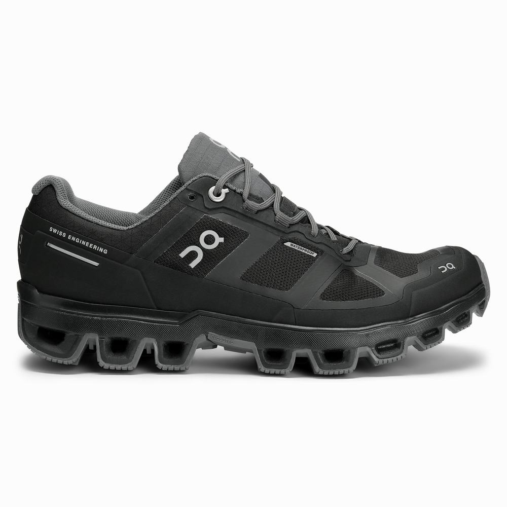 Tenis Para Trail Running On Cloudventure Mujer Negros | 85FBCRNYW