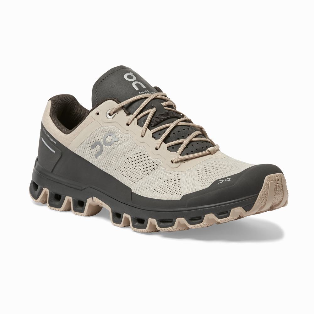 Tenis Para Trail Running On Cloudventure Hombre Grises | 94NOPJUBY