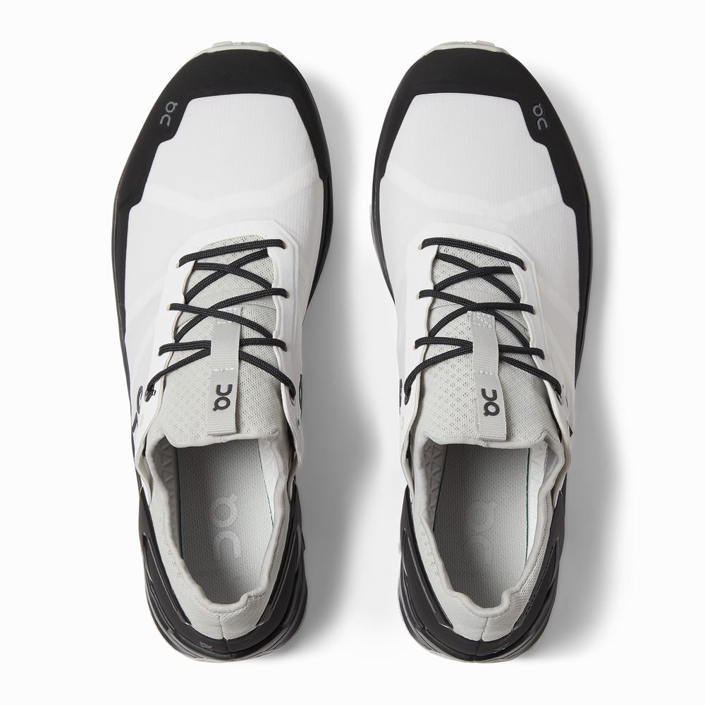 Tenis Para Trail Running On Cloudventure Hombre Blancos Negros | 95MEBRXST