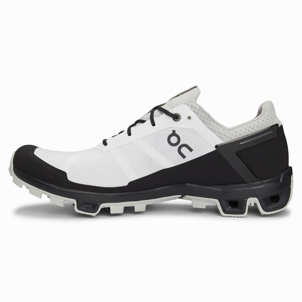 Tenis Para Trail Running On Cloudventure Hombre Blancos Negros | 95MEBRXST