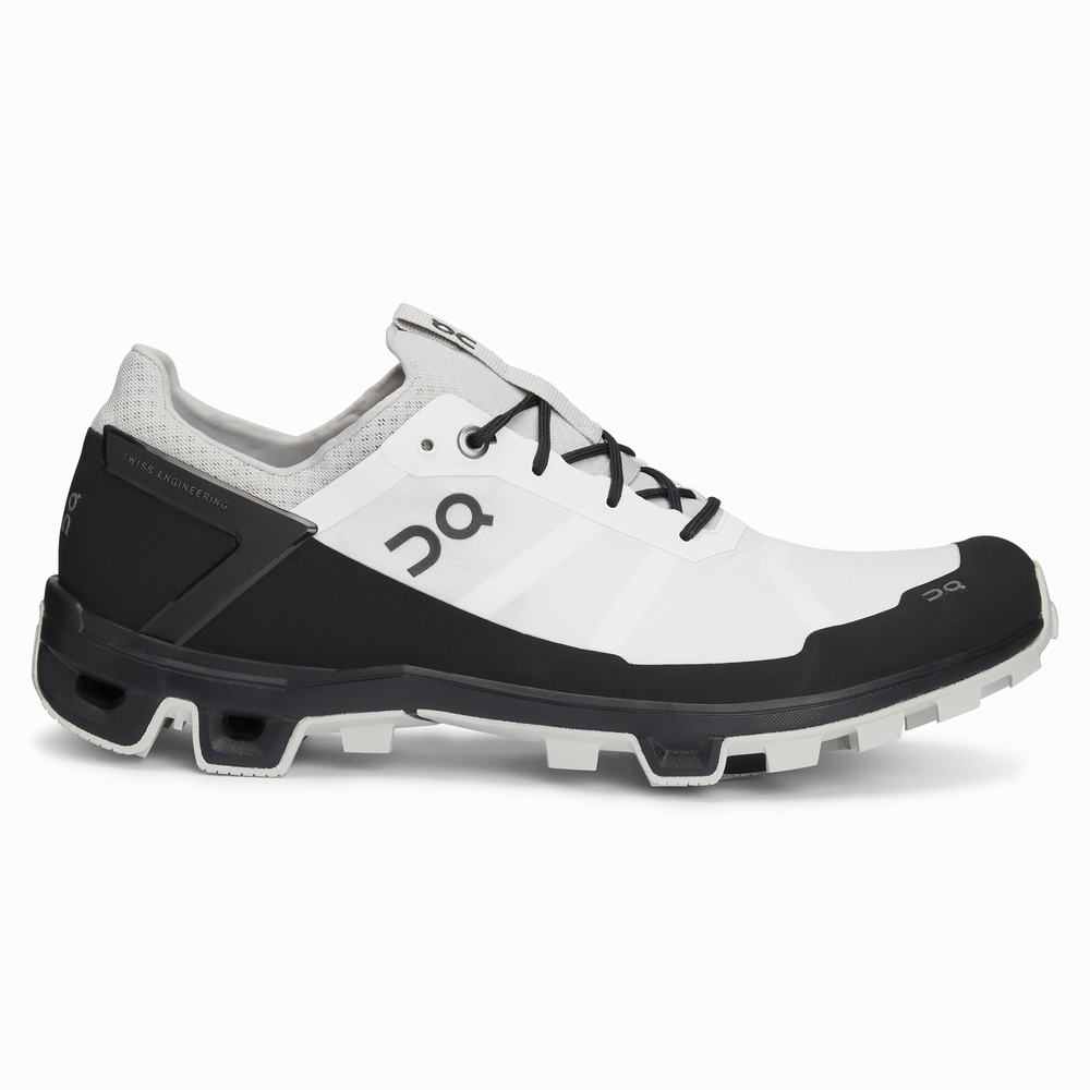 Tenis Para Trail Running On Cloudventure Hombre Blancos Negros | 95MEBRXST