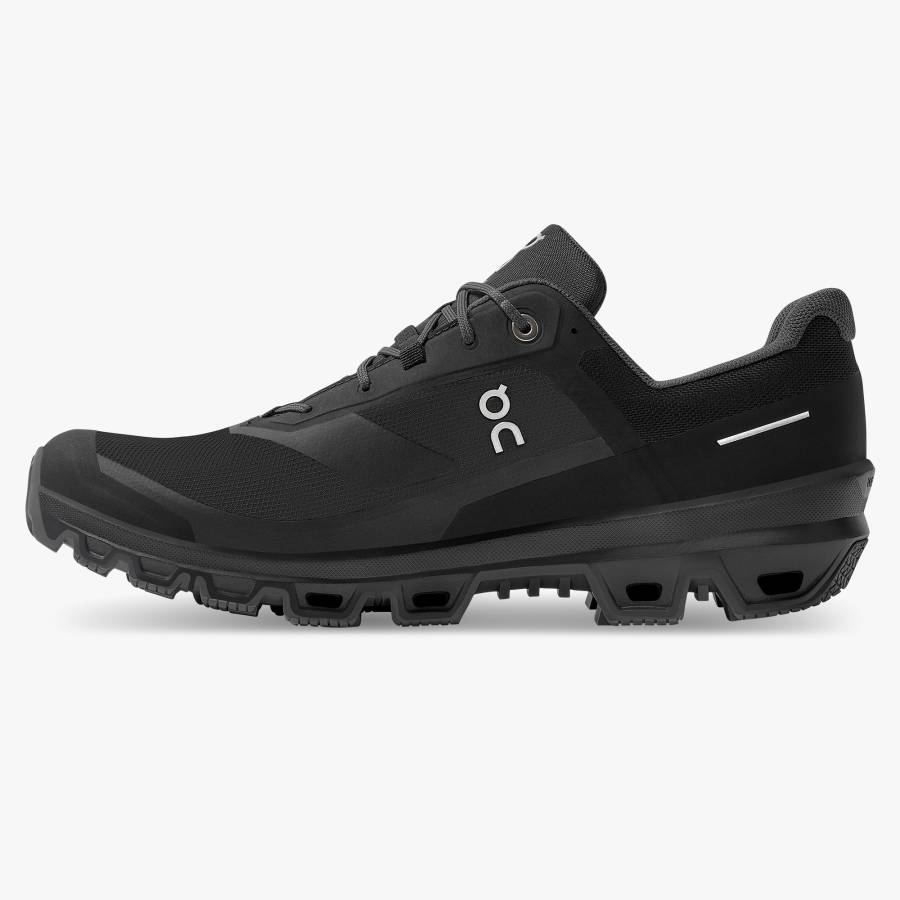 Tenis Para Trail Running On Cloudventure Impermeables 3 Hombre Negros | 97ZGDWFSX