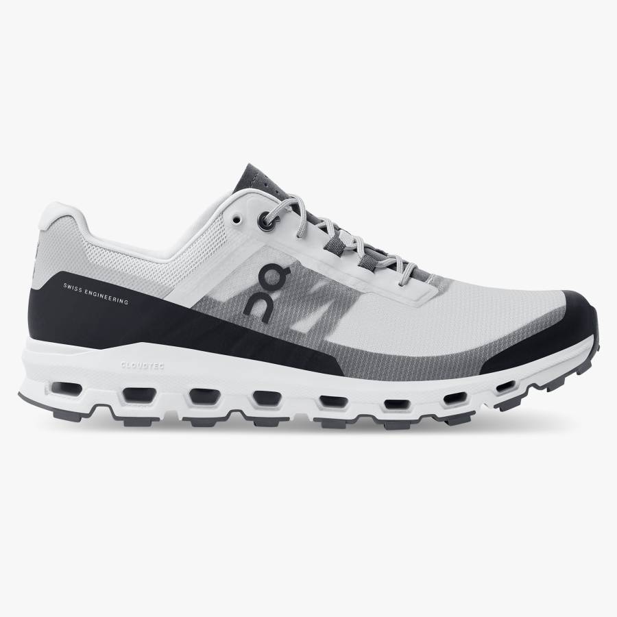 Tenis Para Trail Running On Cloudvista Hombre Blancos Negros | 27YNROADZ