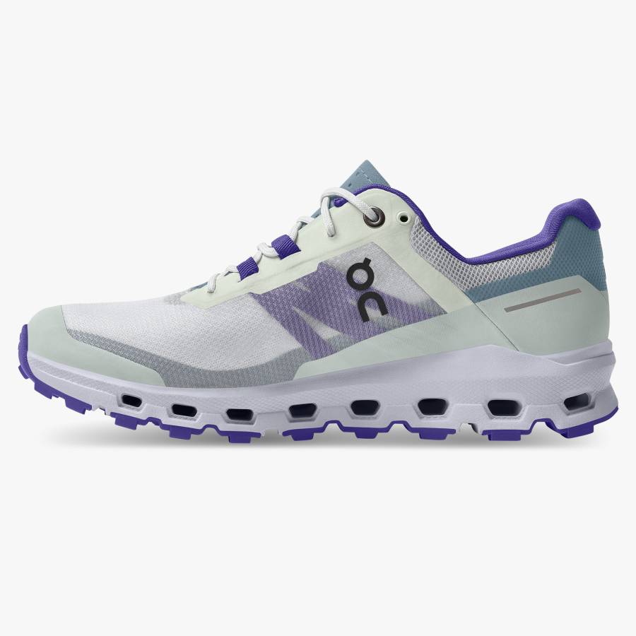 Tenis Para Trail Running On Cloudvista Mujer Blancos | 84CUHFDJQ