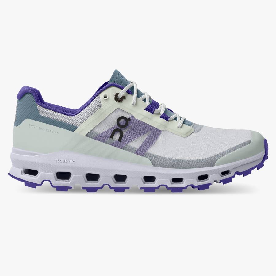 Tenis Para Trail Running On Cloudvista Mujer Blancos | 84CUHFDJQ