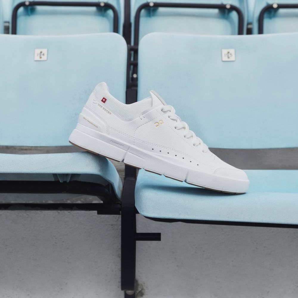 Zapatos de Tenis On THE ROGER Centre Court Hombre Blancos | 43ZPRFTKY