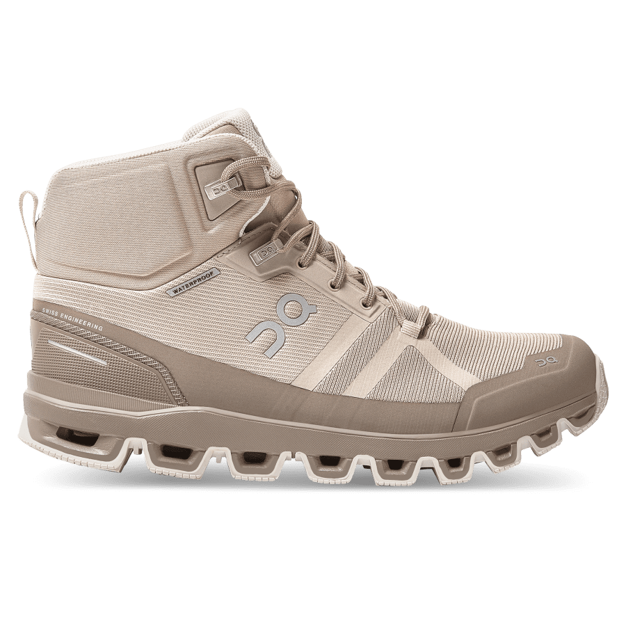 Botas Montaña On Cloudrock Impermeables Mujer Kaki | 29QIVLCAH