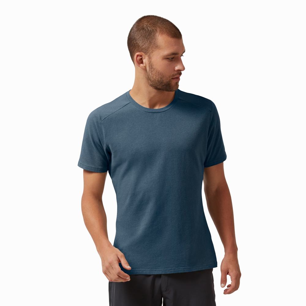 Camiseta On Performance Hombre Azul Marino | 83GNMOKYQ