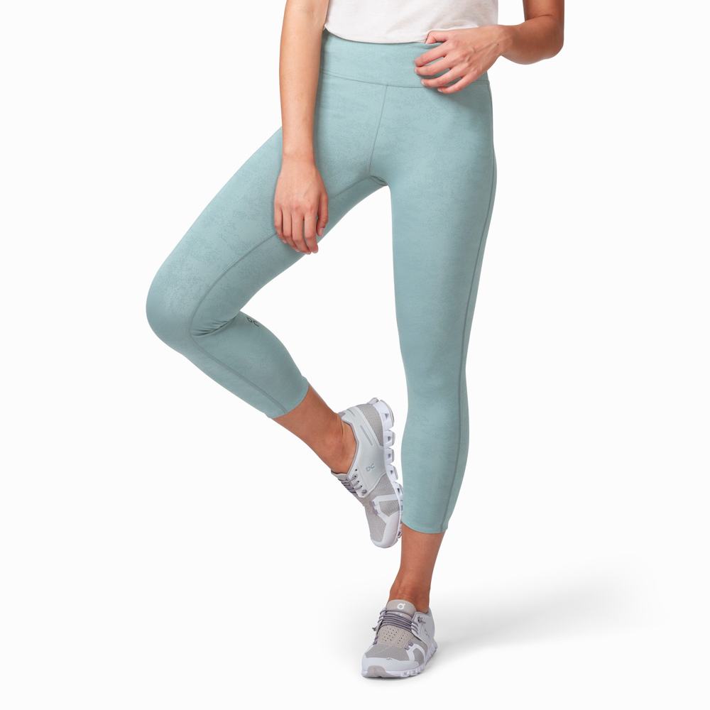 Leggins On Tights 7/8 Mujer Verde Oliva | 97ZKEHWCU