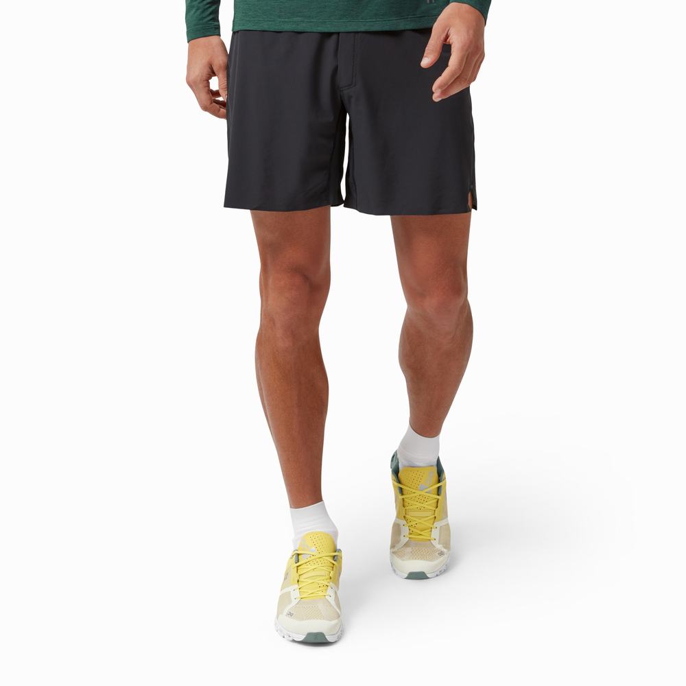 Pantalones Cortos Para Correr On Ligeros Hombre Negros | 95XDPIVAB