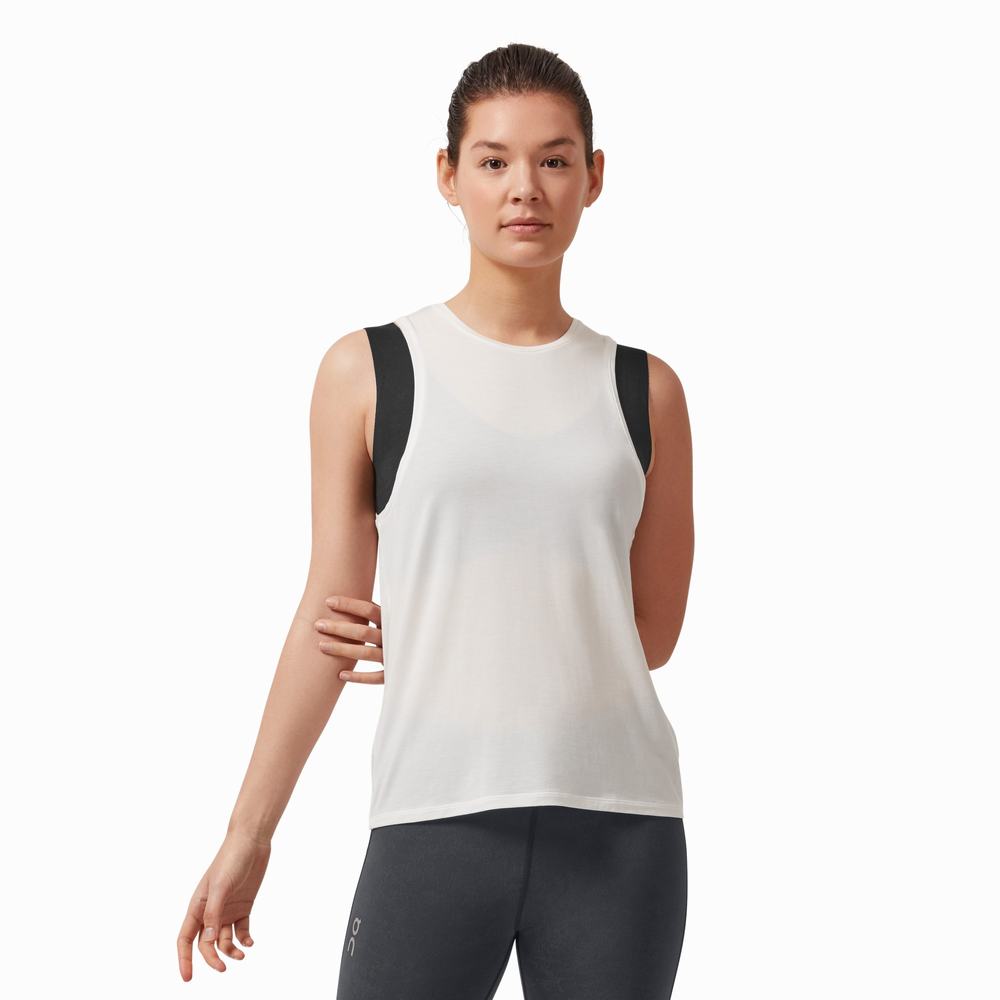 Tank Top On Active Mujer Blancos | 86OVXWZGQ