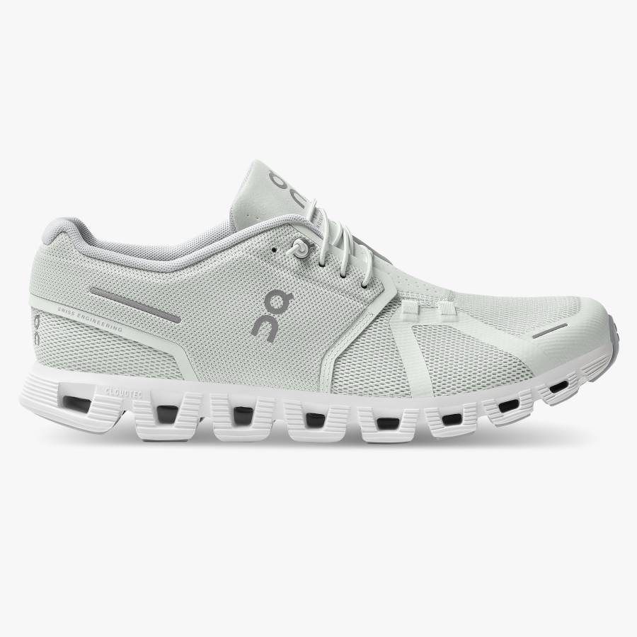 Tenis On Cloud 5 Hombre Blancos | 48SRJFNDV