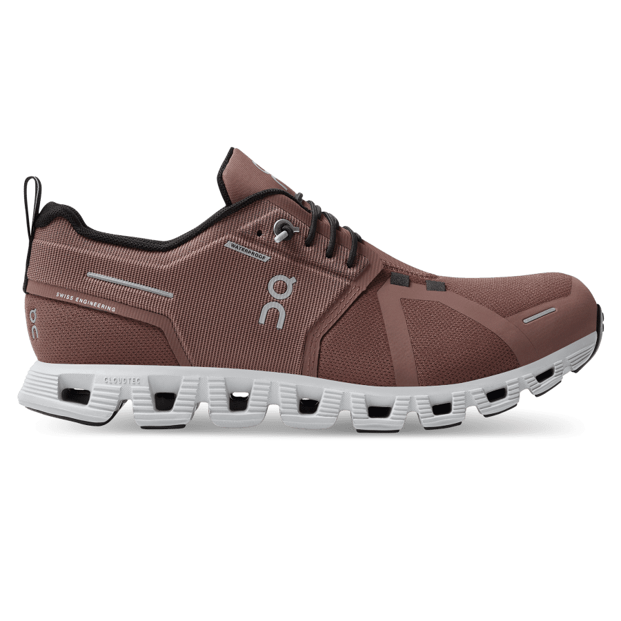 Tenis On Cloud 5 Impermeables Mujer Vino Granate | 69CTOZSDH