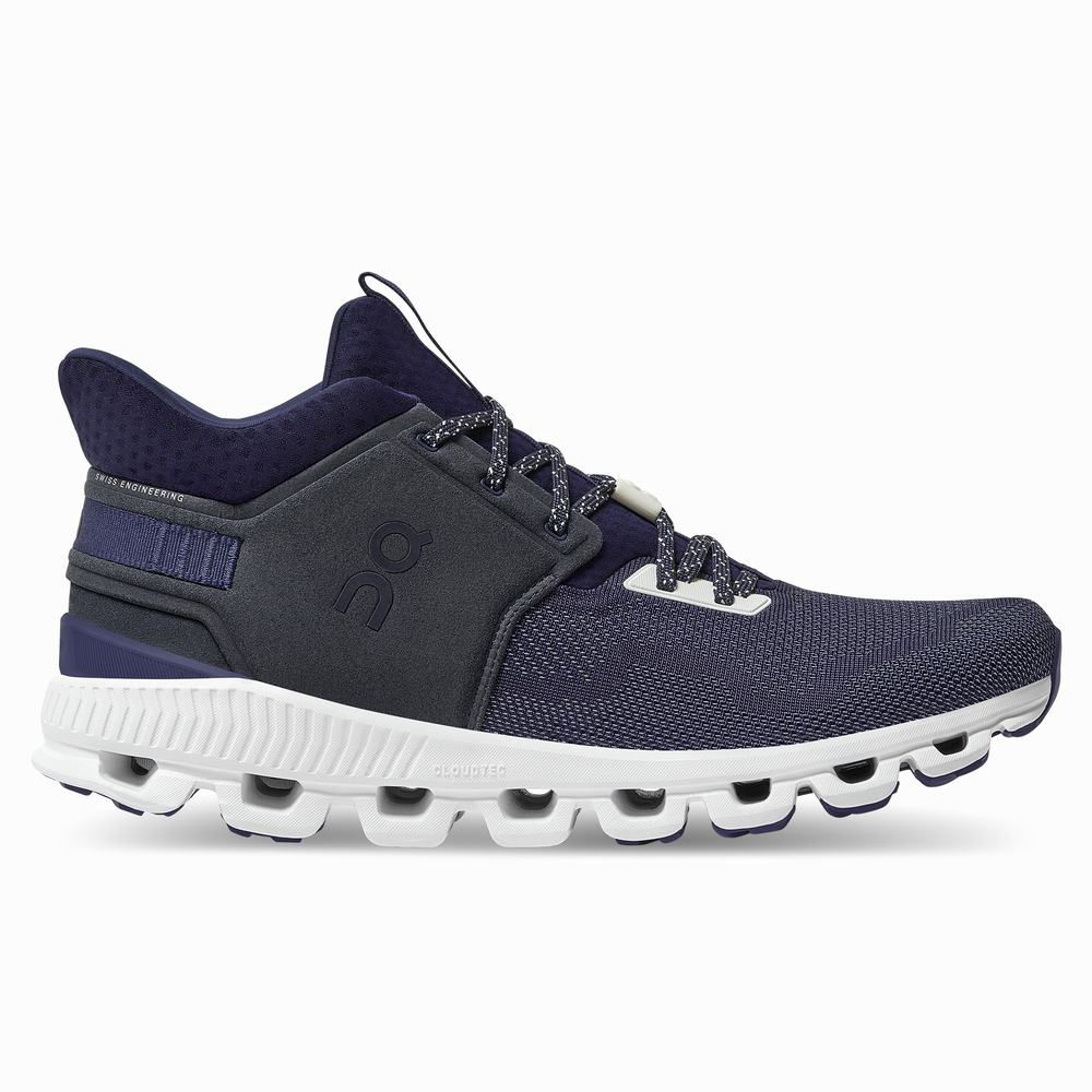 Tenis On Cloud Hi Edge Hombre Azules | 59NJUCYIZ