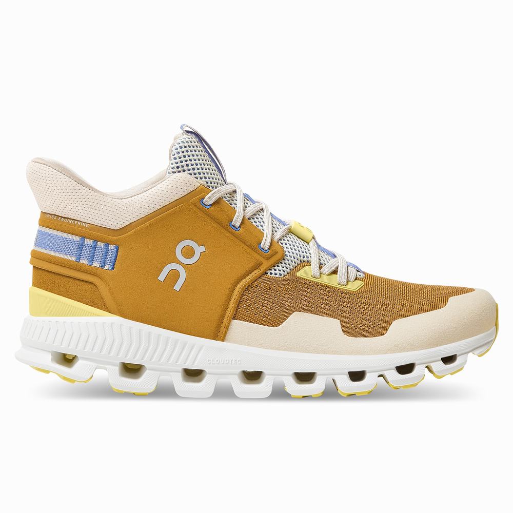 Tenis On Cloud Hi Edge Hombre Dorados | 69YOIZLQS