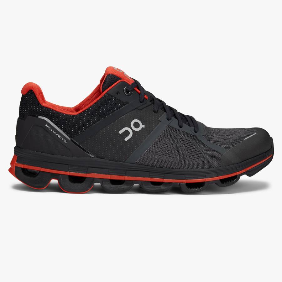 Tenis Para Correr En Carretera On Cloudace 1 Hombre Negros | 12QAHSWID