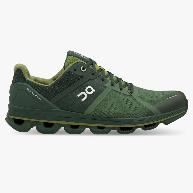 Tenis Para Correr En Carretera On Cloudace 1 Hombre Verdes Oscuro Verde Oliva | 84COUNHFQ