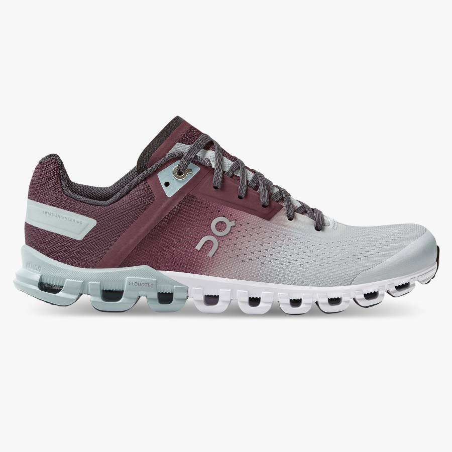 Tenis Para Correr En Carretera On Cloudflow 3 Mujer Fucsia | 07GWIQODX