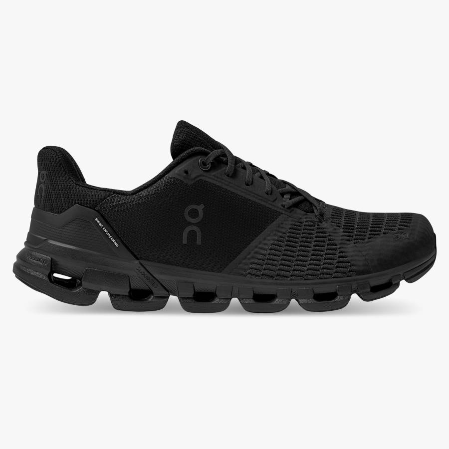 Tenis Para Correr En Carretera On Cloudflyer 3 Hombre Negros | 30JBORWXZ