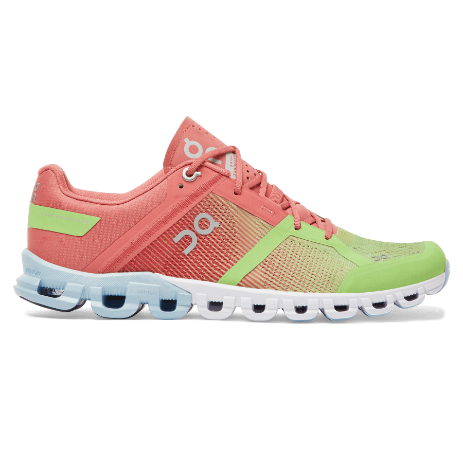 Tenis Para Correr En Carretera On Cloudflow 2 Mujer Verdes Rosas | 95RUCLQMZ