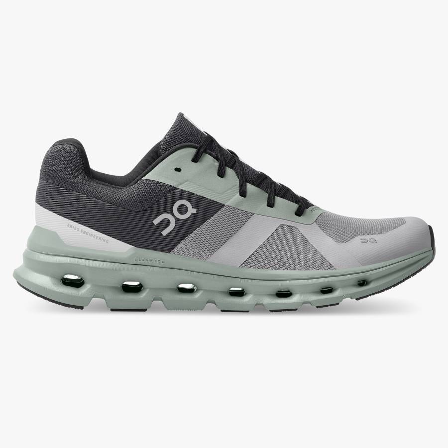 Tenis Para Correr En Carretera On Cloudrunner 4 Hombre Grises | 47VIQWAKY