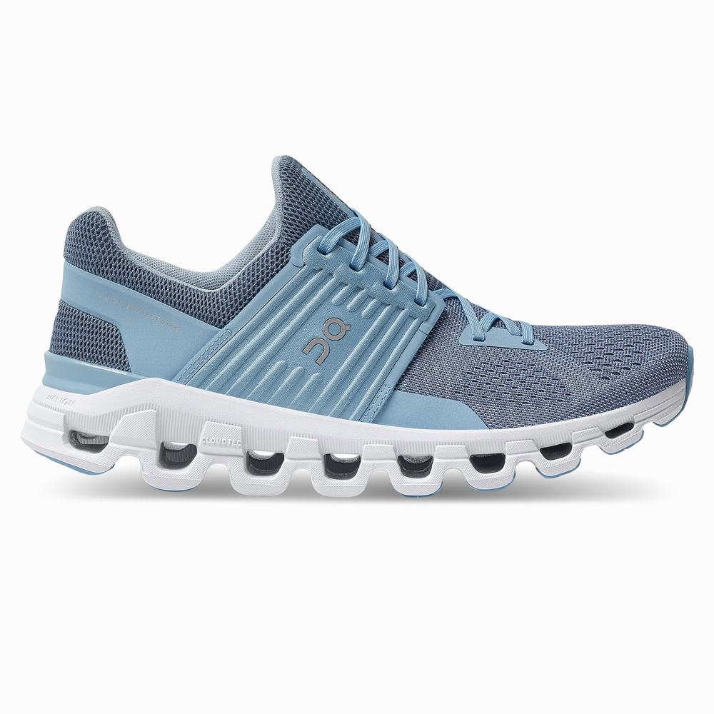 Tenis Para Correr En Carretera On Cloudswift Mujer Azules Claro | 03YKGXPEV