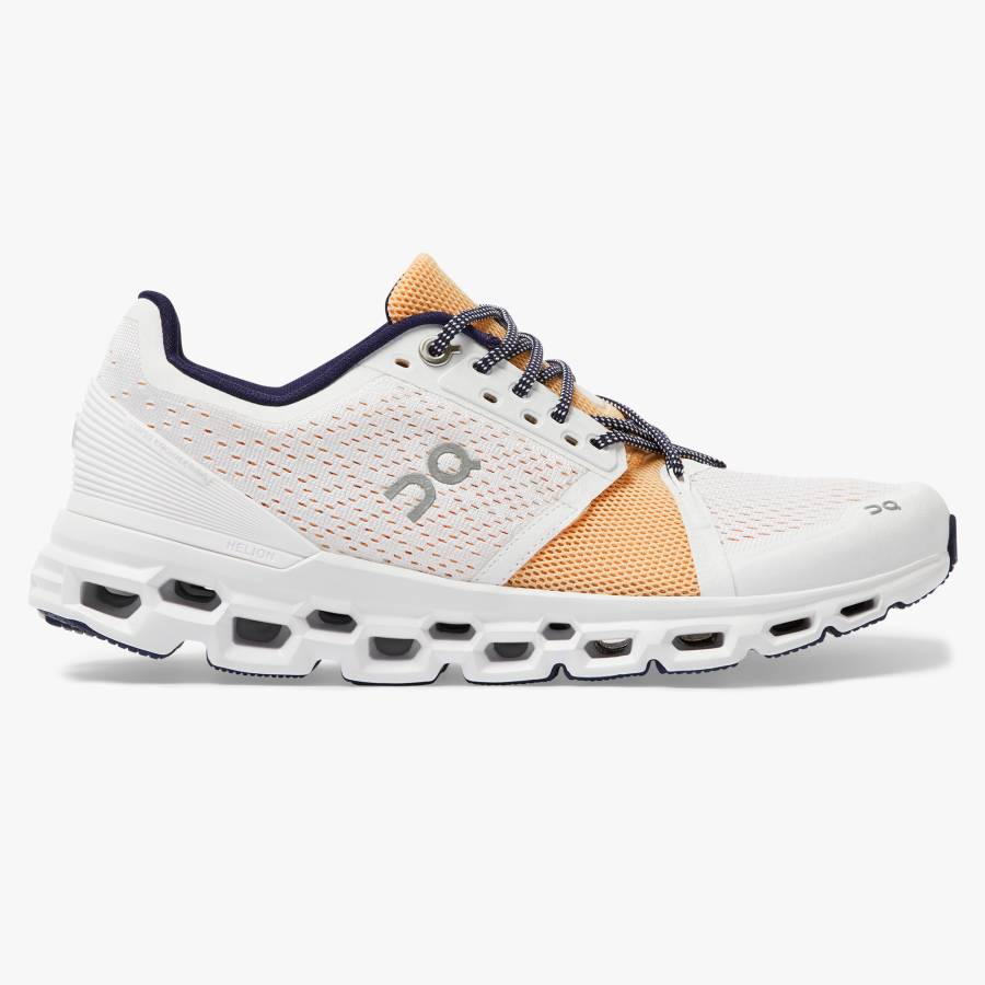 Tenis Para Correr En Carretera On Cloudstratus 1 Mujer Blancos | 21ZVHWDNS