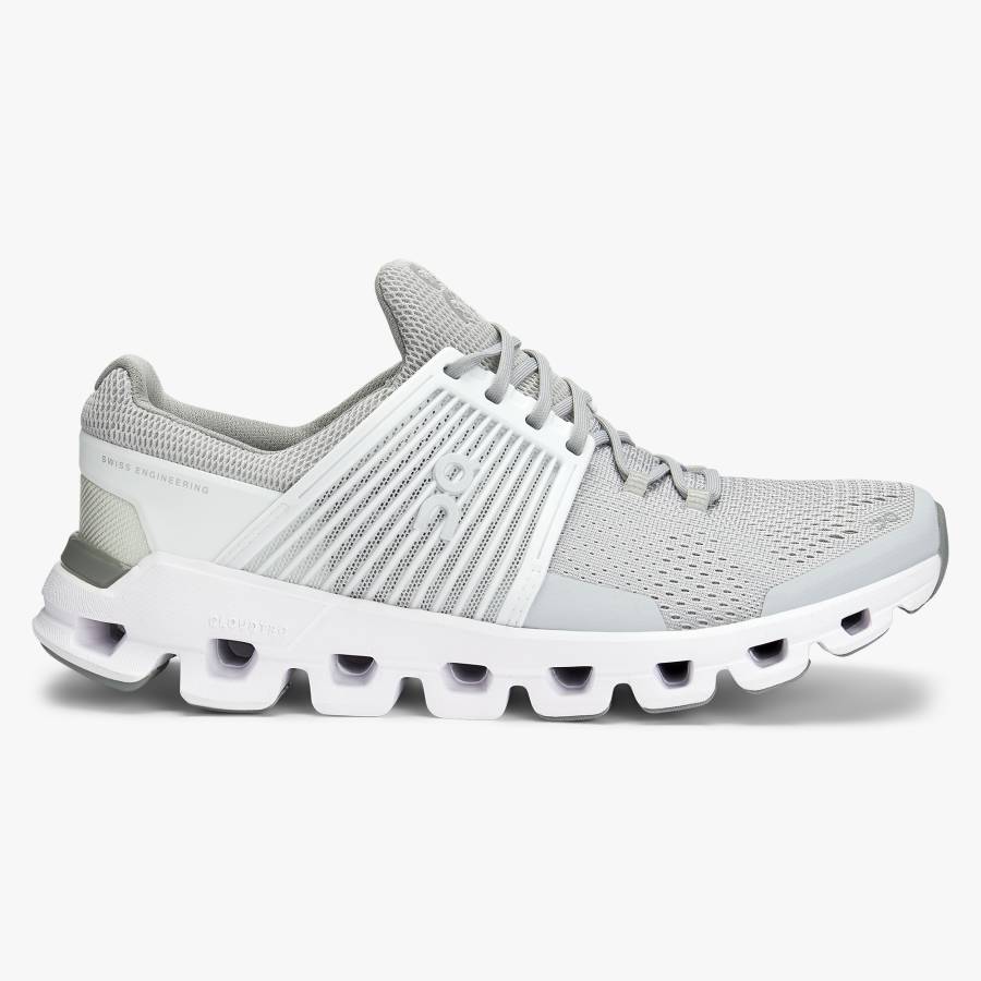 Tenis Para Correr En Carretera On Cloudswift 1 Mujer Grises Claro Blancos | 30UGQMEYX