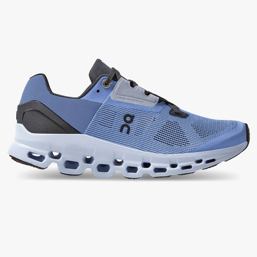 Tenis Para Correr En Carretera On Cloudstratus 2 Mujer Azules Claro | 43YXQURTG