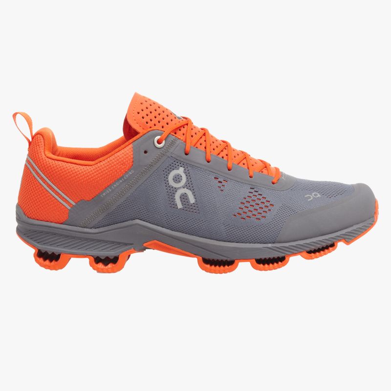 Tenis Para Correr En Carretera On Cloudsurfer 4 Hombre Negros Naranjas | 59QZCULRK