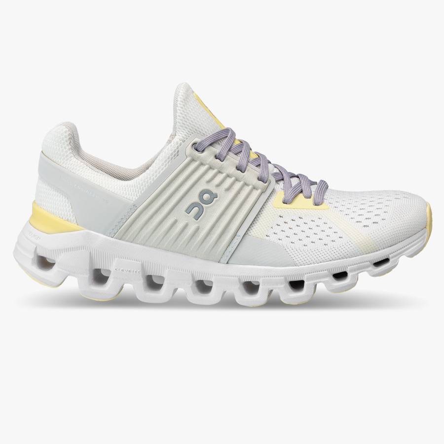 Tenis Para Correr En Carretera On Cloudswift 2 Mujer Blancos Verdes Claro | 60GTOHXKU