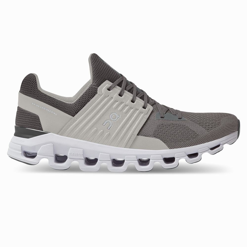 Tenis Para Correr En Carretera On Cloudswift Hombre Grises Beige | 62YRTIFZH