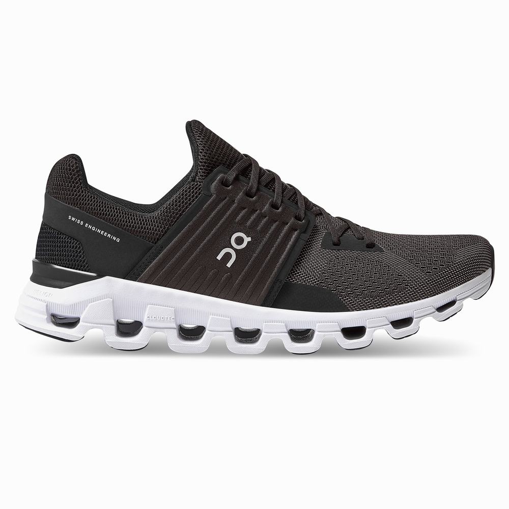 Tenis Para Correr En Carretera On Cloudswift Hombre Negros | 69NJBUZHM