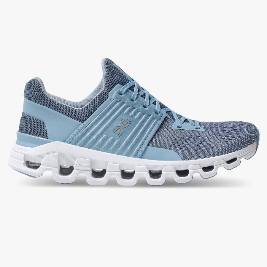 Tenis Para Correr En Carretera On Cloudswift 2 Mujer Azules Claro | 70JYDMAUS