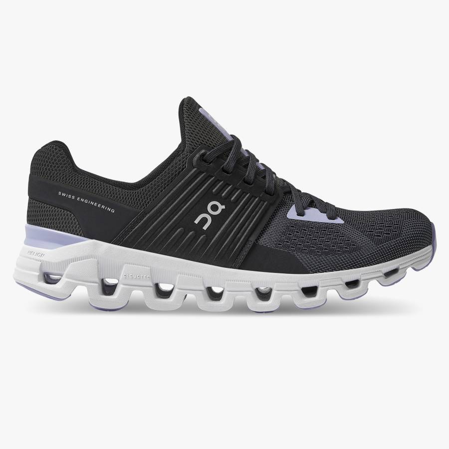 Tenis Para Correr En Carretera On Cloudswift 2 Mujer Negros | 94CMFDYUE