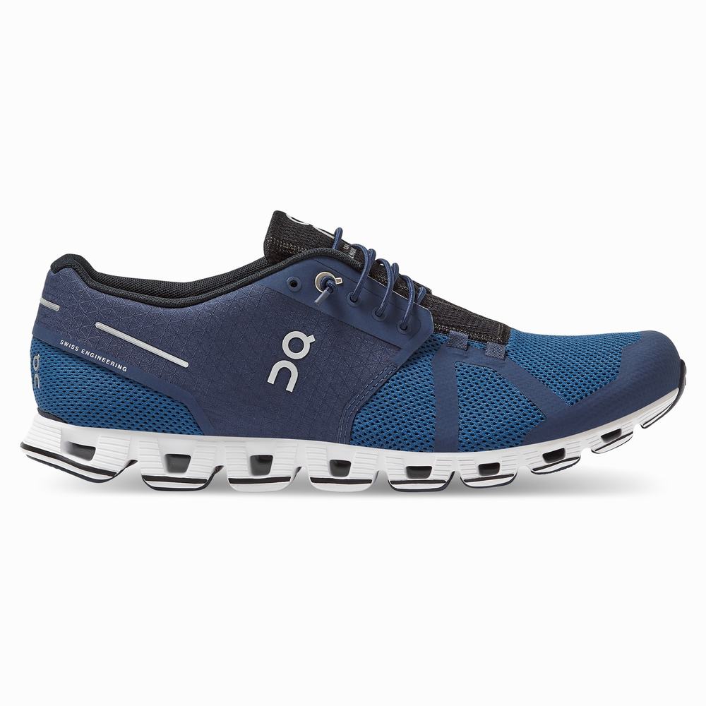 Tenis Para Correr On Cloud Hombre Azules Oscuro | 49QKAETDS