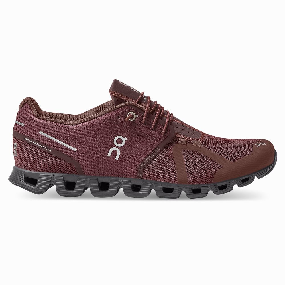 Tenis Para Correr On Cloud Monochrome Hombre Claret | 13WKCIXOF