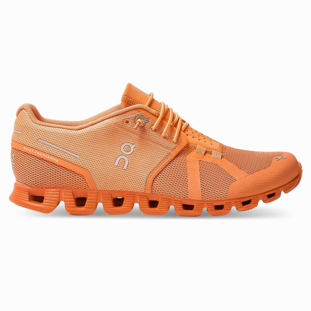 Tenis Para Correr On Cloud Monochrome Mujer Naranjas | 73GEYIKFR