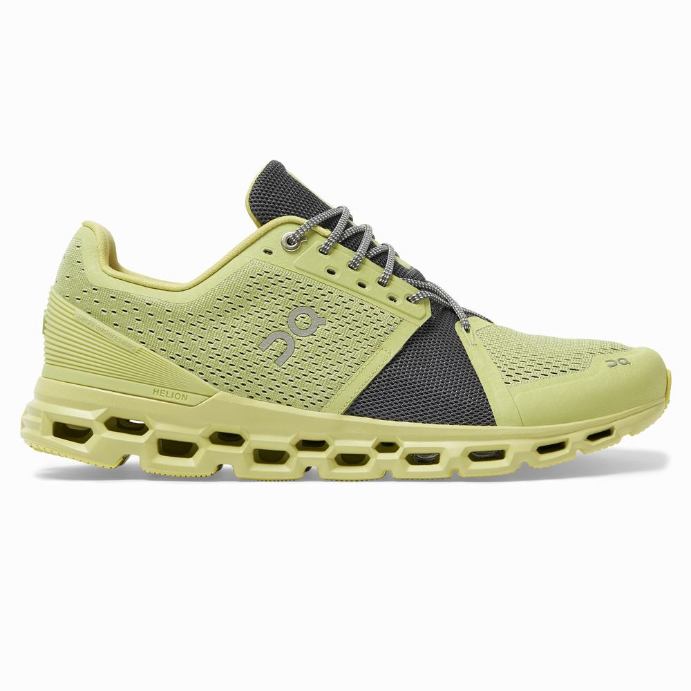 Tenis Para Correr On Cloudstratus Hombre Amarillos | 61VCPSUNM